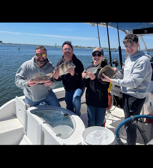 Sheepshead days, Gulf Coast ways.